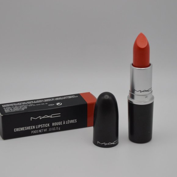 MAC - CREMESHEEN LIPSTICK IN *DOZEN CARNATIONS* - BRAND NEW IN BOX. - Picture 3 of 4